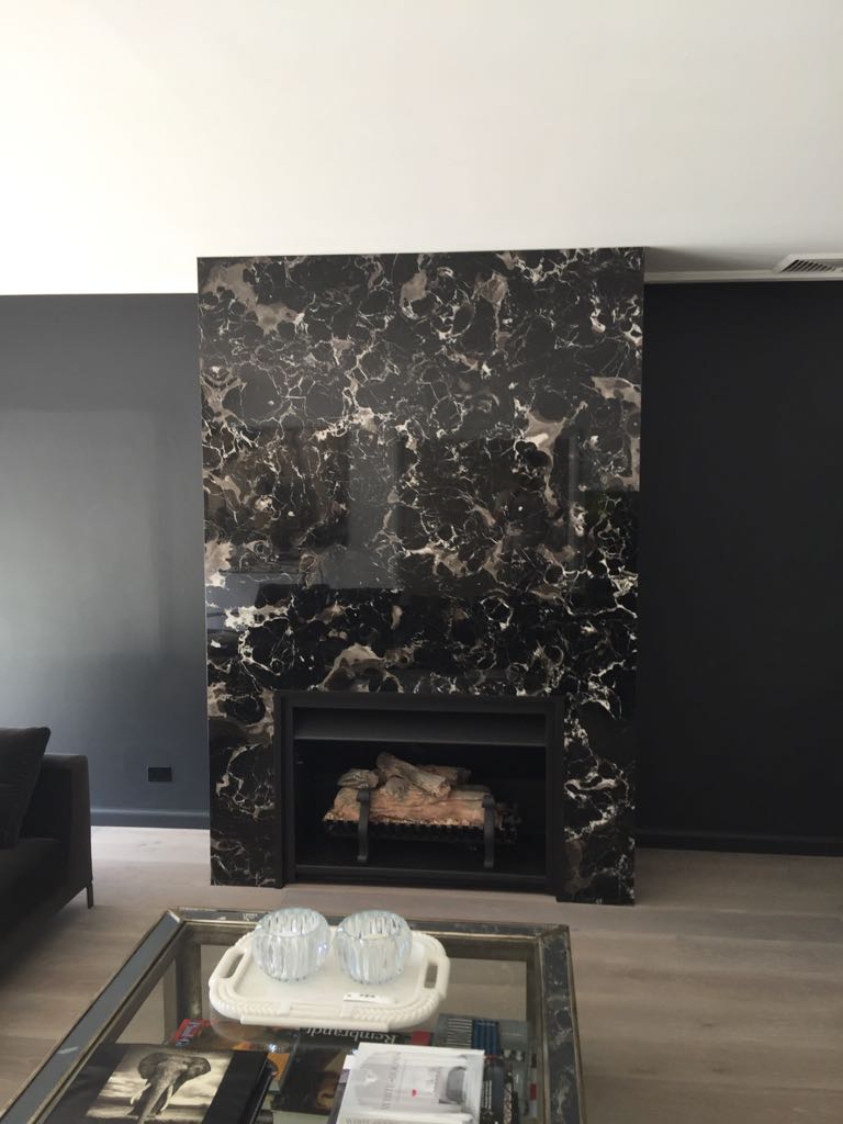 Granite Fireplace